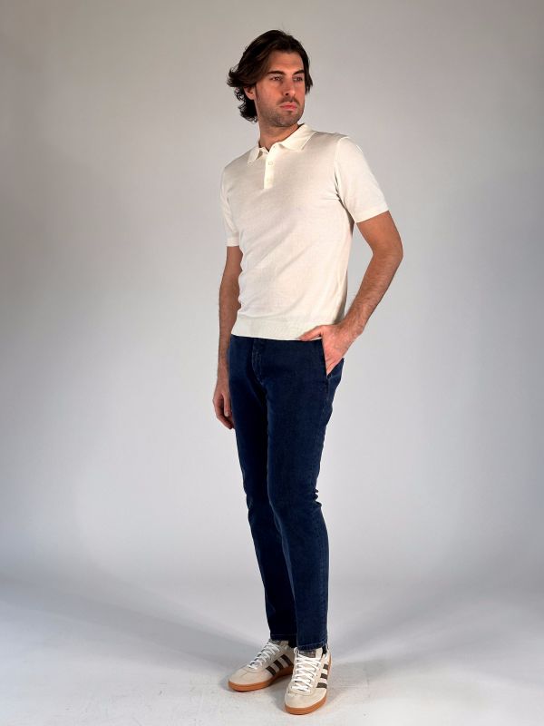 Polo manica corta Seinse - white