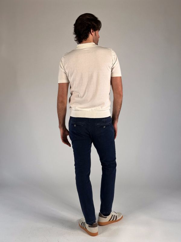 Polo manica corta Seinse - white