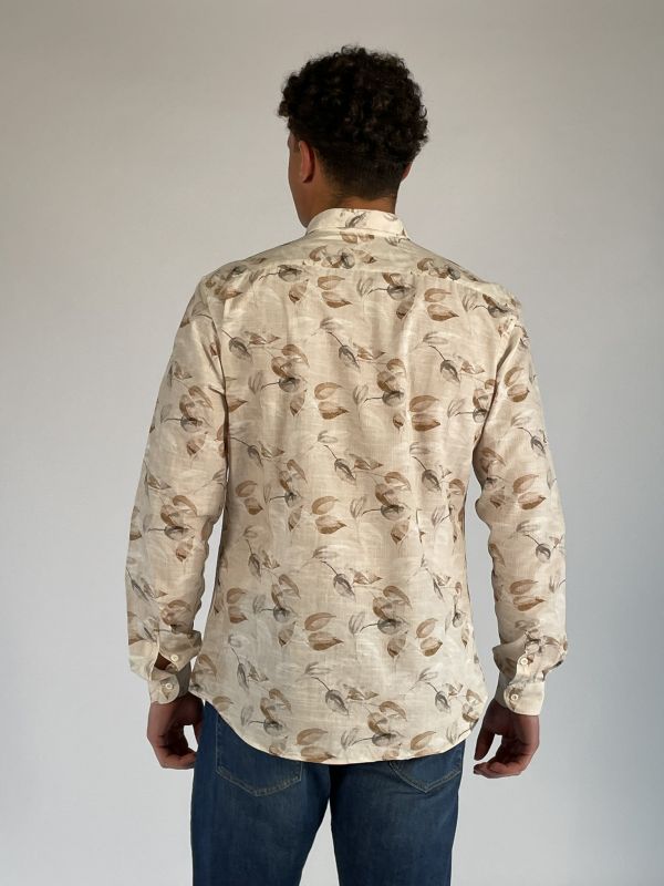 Camicia manica lunga Seinse - beige