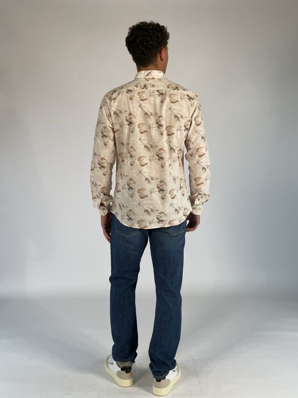 Camicia manica lunga Seinse - beige