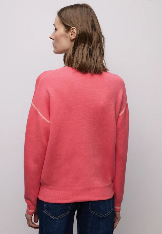 Maglia manica lunga Street One - corallo