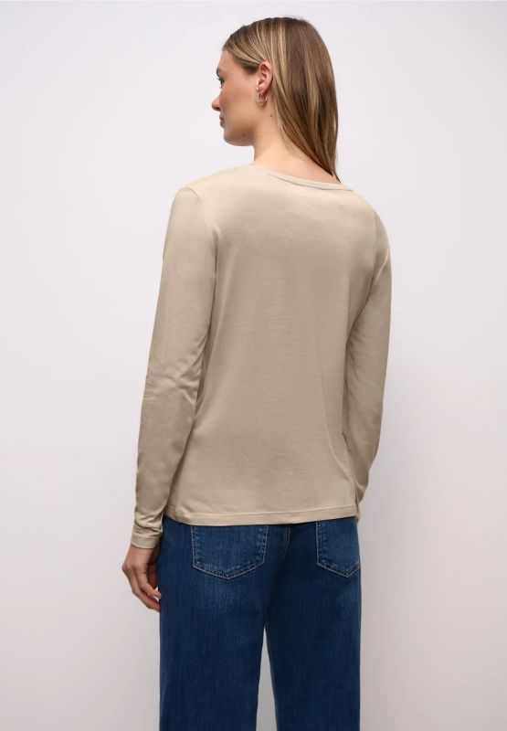 Maglia manica lunga Street One - beige