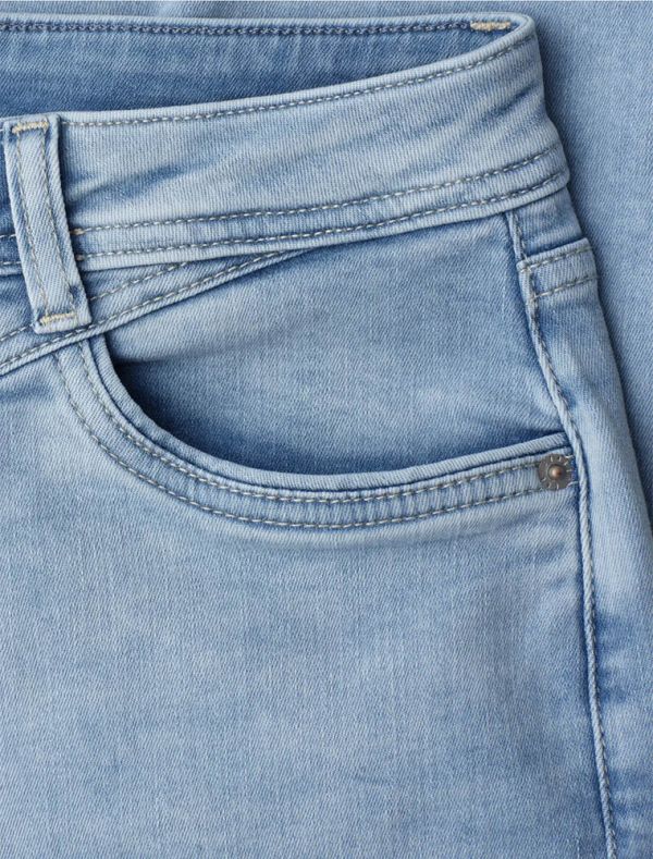 Bermuda jeans Street One - light blue