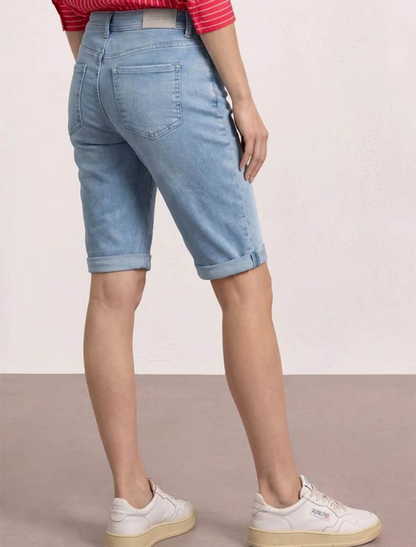 Bermuda jeans Street One - light blue