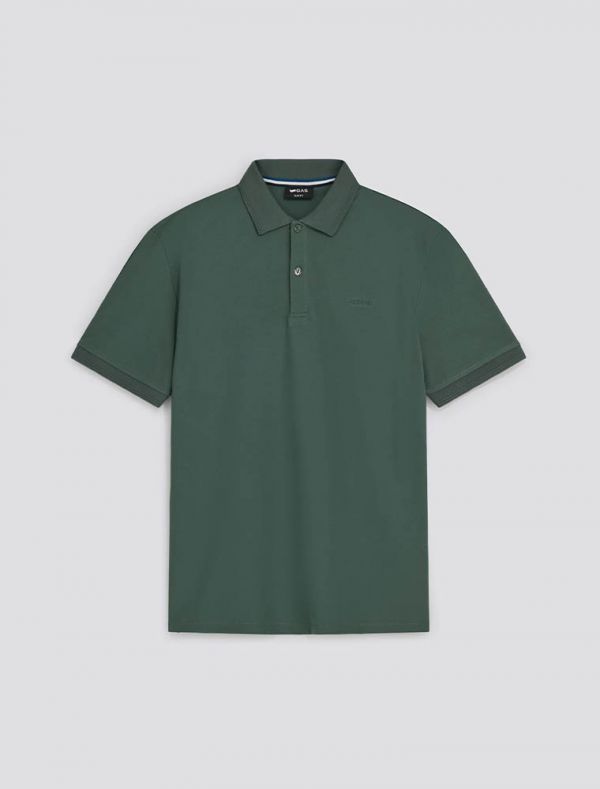 Polo manica corta Gas - green