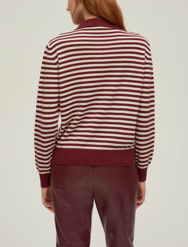 Maglia manica lunga Pennyblack - burgundy