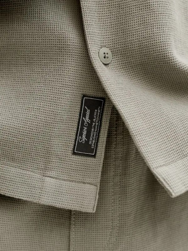 Camicia manica corta Jack & Jones - green