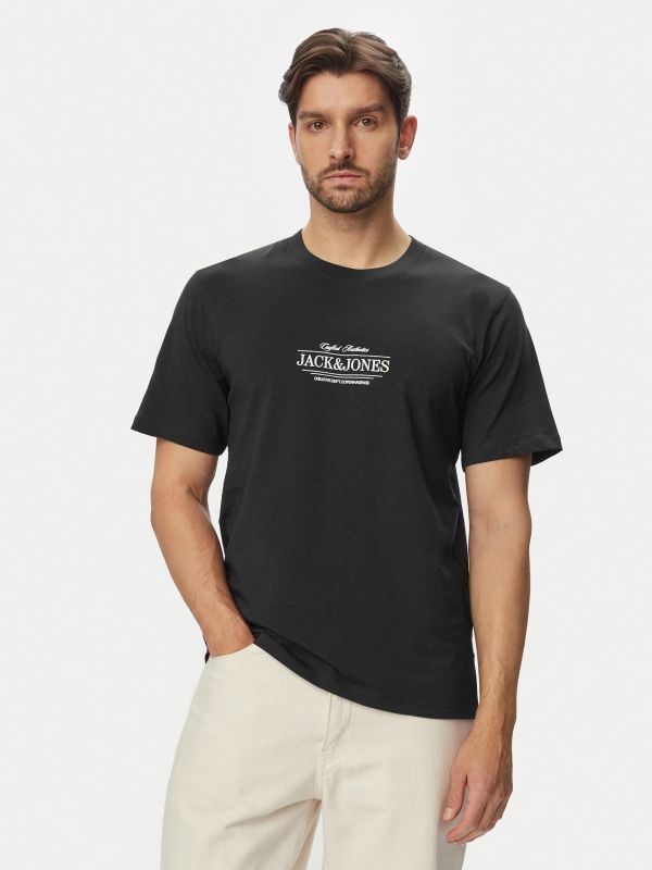 T-shirt manica corta Jack & Jones - black