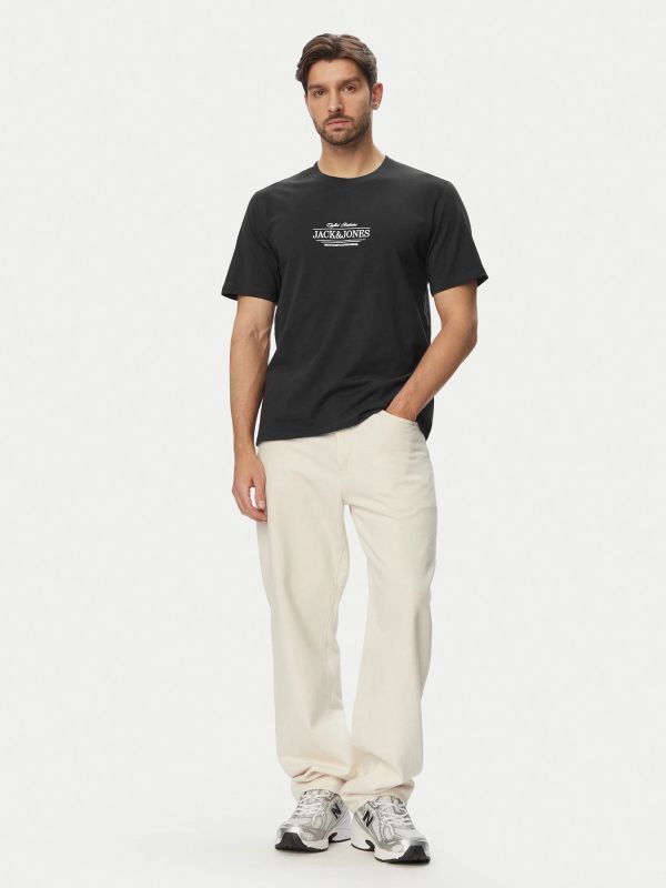 T-shirt manica corta Jack & Jones - black