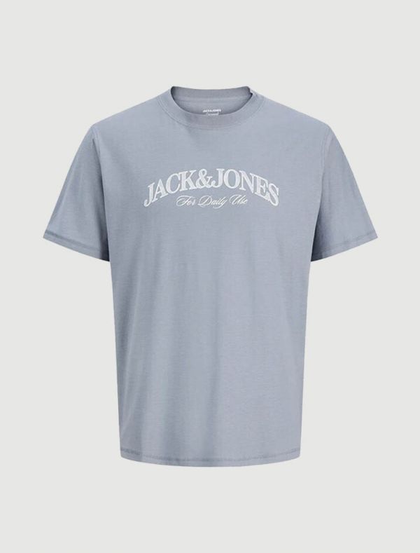 T-shirt manica corta Jack & Jones - avio