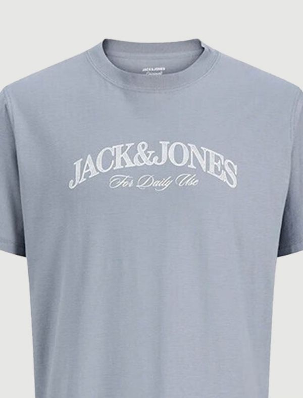 T-shirt manica corta Jack & Jones - avio