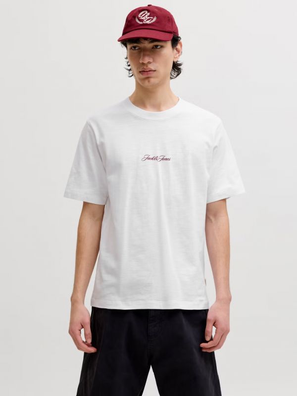 T-shirt manica corta Jack & Jones - bright white