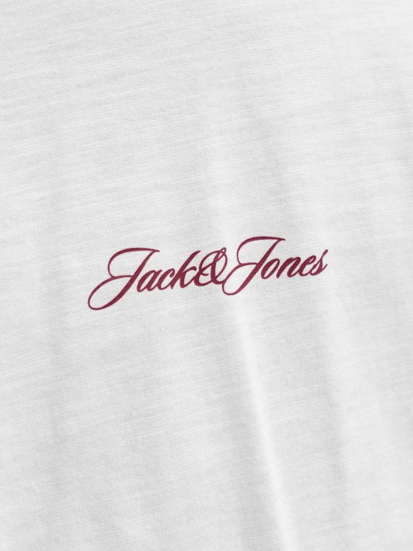 T-shirt manica corta Jack & Jones - bright white