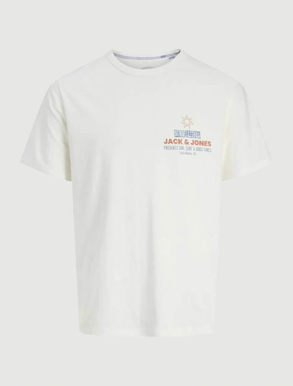 T-shirt manica corta Jack & Jones - bright white