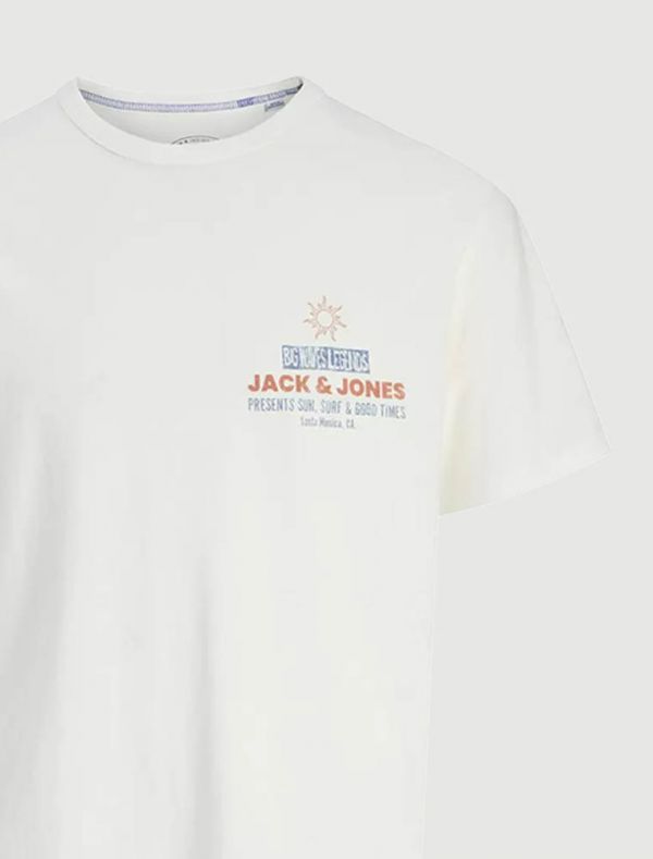 T-shirt manica corta Jack & Jones - bright white