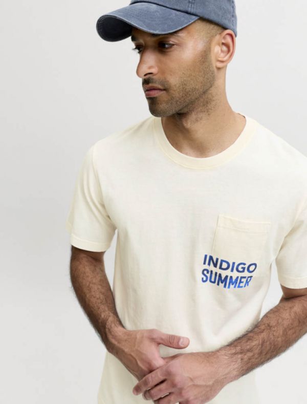 T-shirt manica corta Jack & Jones - beige