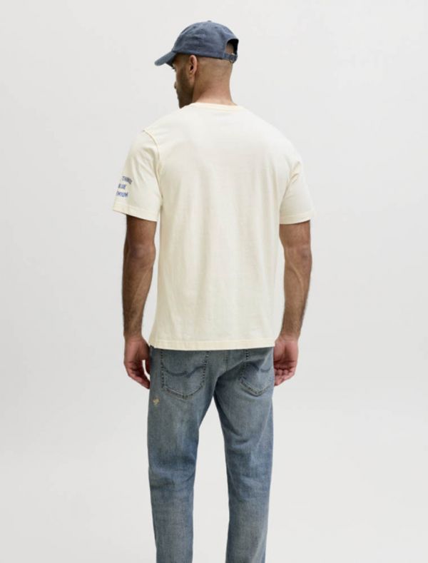 T-shirt manica corta Jack & Jones - beige