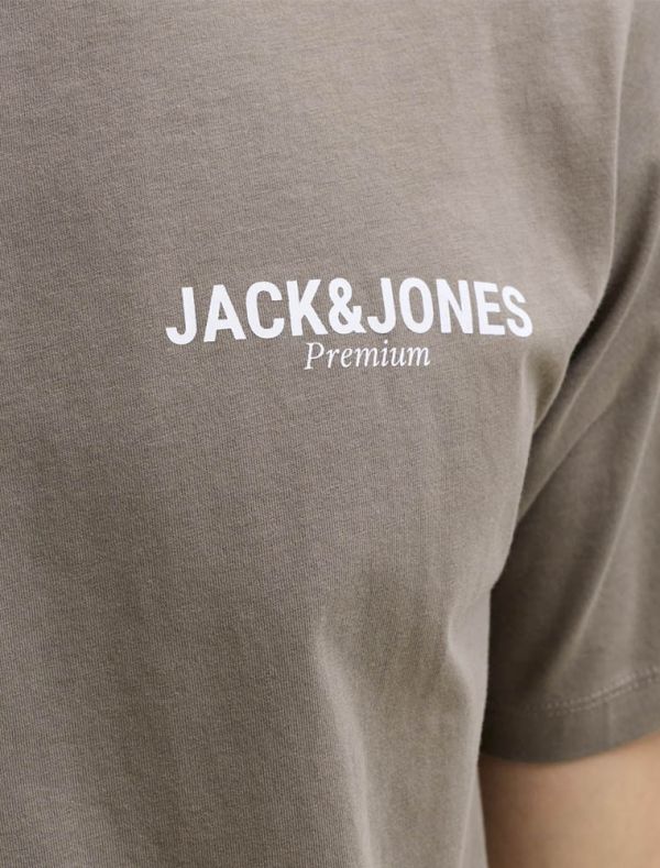 T-shirt manica corta Jack & Jones - brown