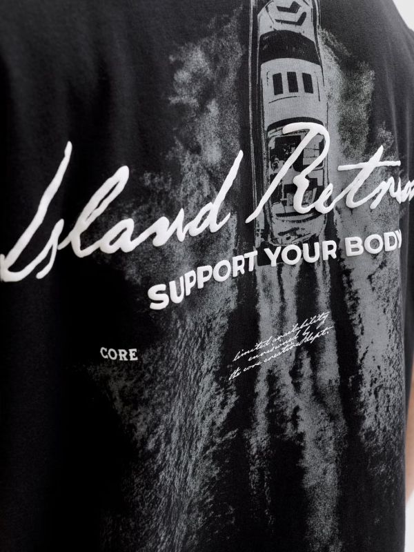 T-shirt manica corta Jack & Jones - black