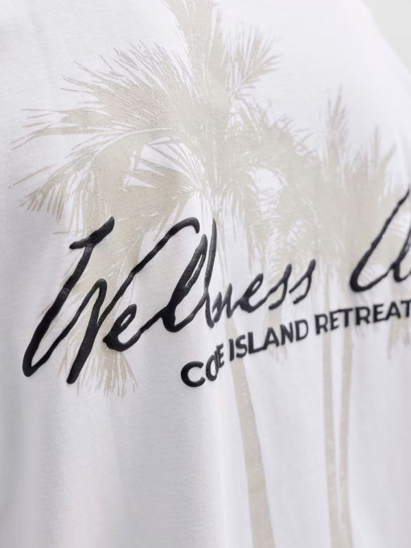 T-shirt manica corta Jack & Jones - bright white