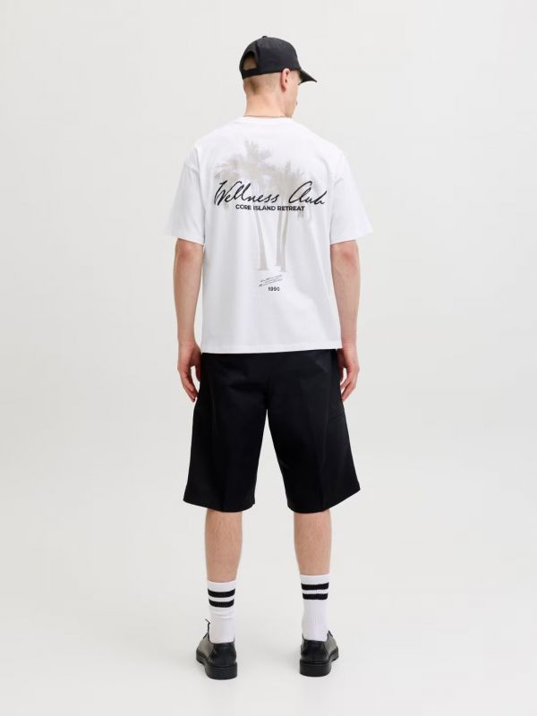 T-shirt manica corta Jack & Jones - bright white