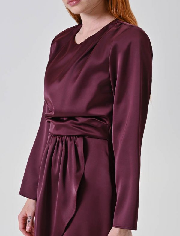 Abito Rinascimento - bordeaux