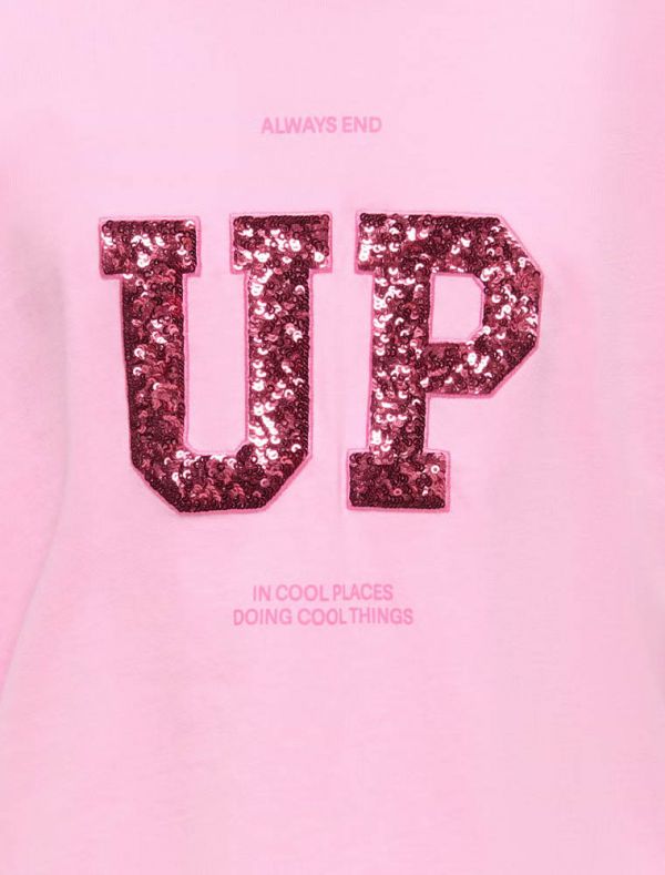 T-shirt manica corta Only - rosa