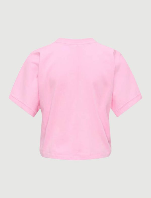 T-shirt manica corta Only - rosa