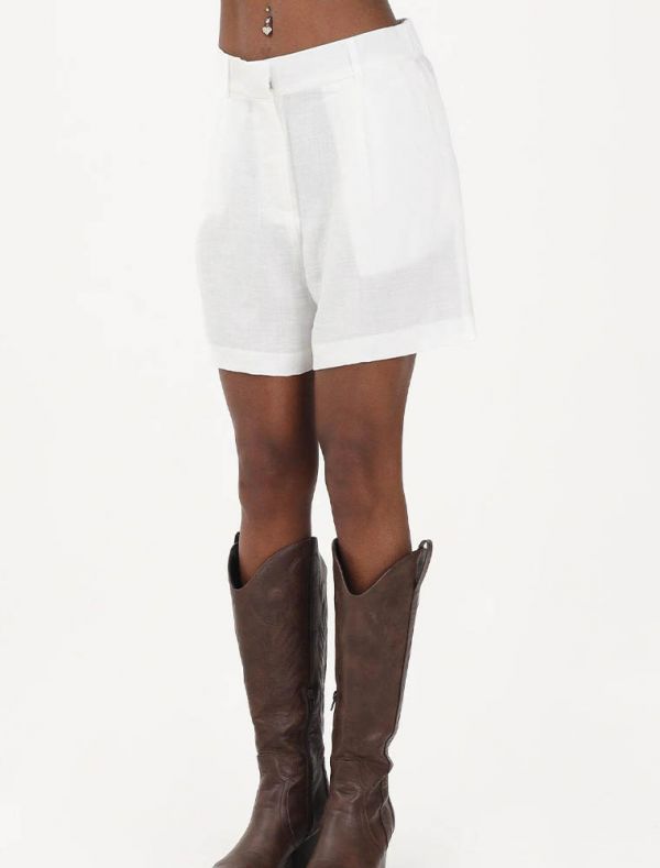 Pantalone corto Only - cloud dancer