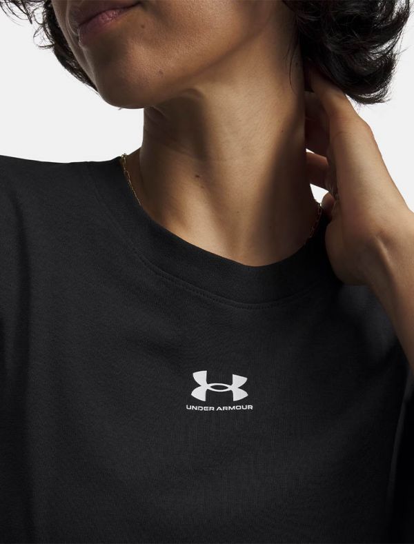 T-shirt manica corta sportiva Under Armour - black