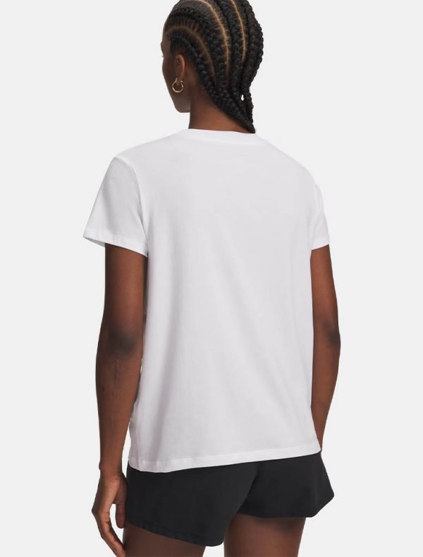 T-shirt manica corta sportiva Under Armour - white