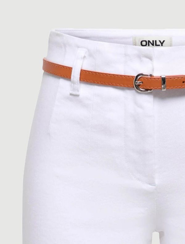 Pantalone corto Only - white