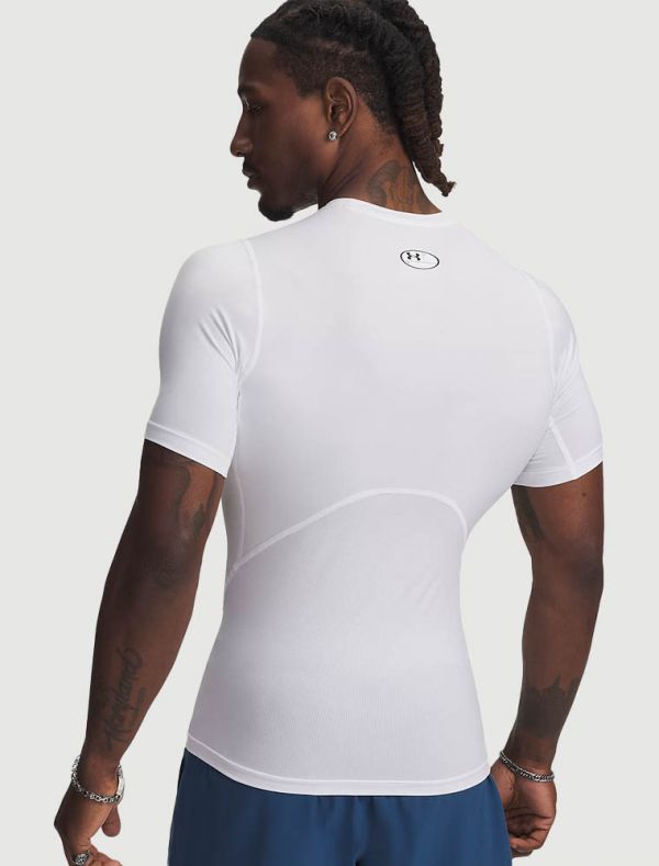 T-shirt manica corta sportiva Under Armour - white