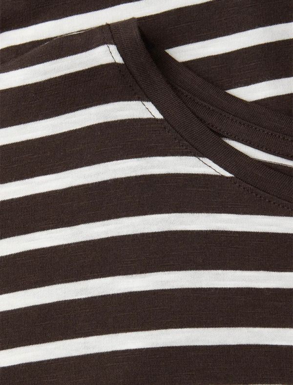 T-shirt manica corta Street One - brown