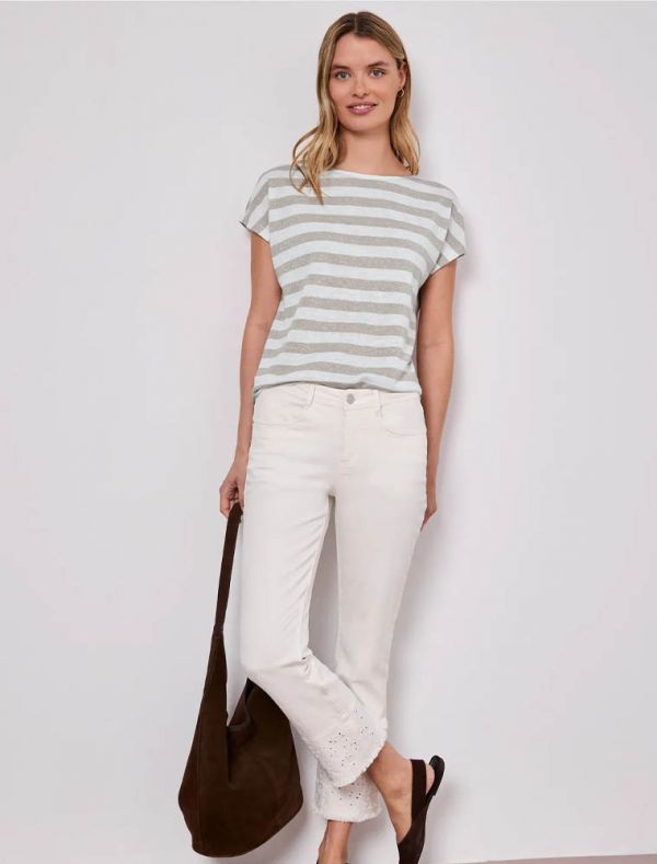 T-shirt manica corta Street One - beige