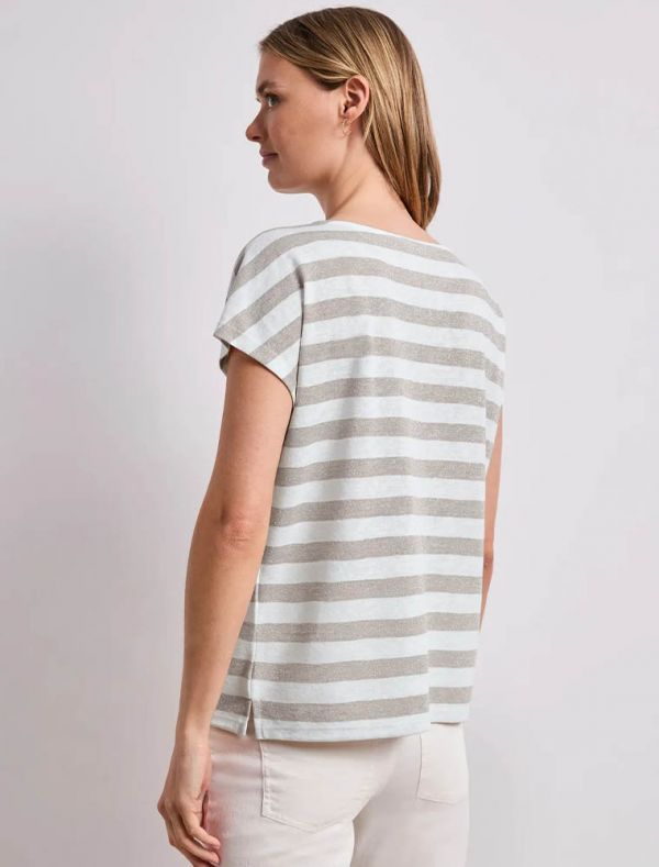 T-shirt manica corta Street One - beige