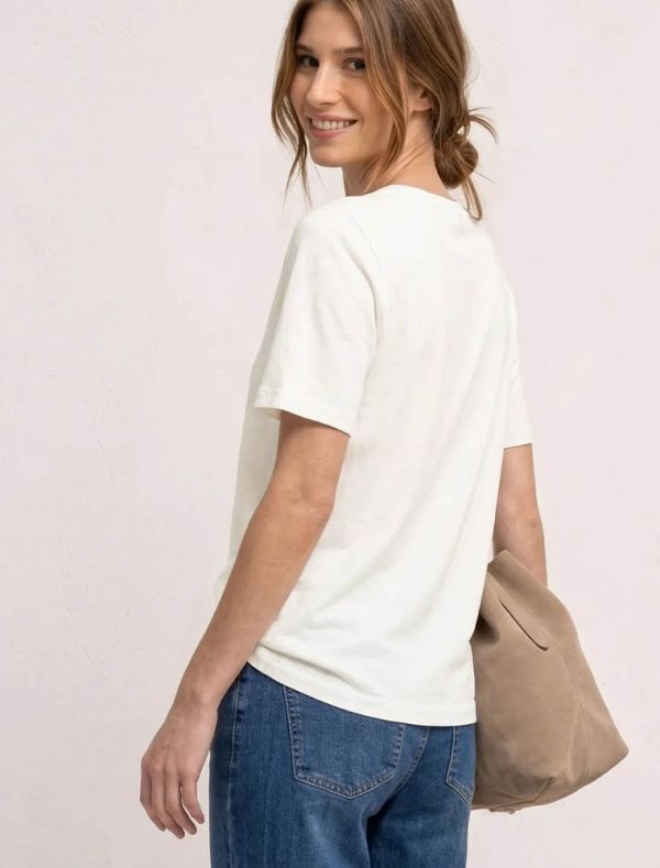 T-shirt manica corta Street One - bianco