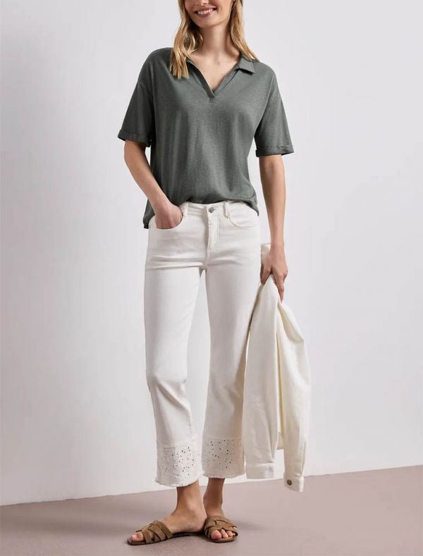 Polo manica corta Street One - verde