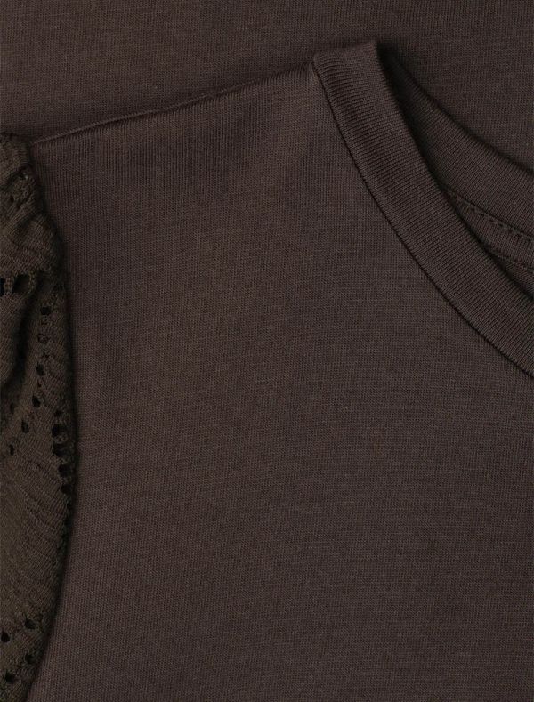 T-shirt manica corta Street One - brown