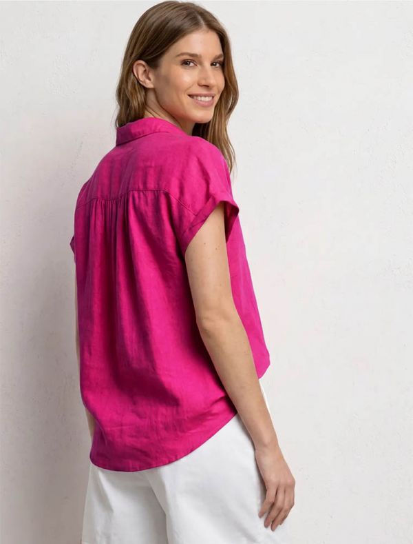 Camicia manica corta Street One - fucsia