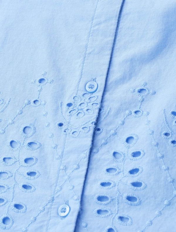 Camicia manica lunga Street One - azzurro