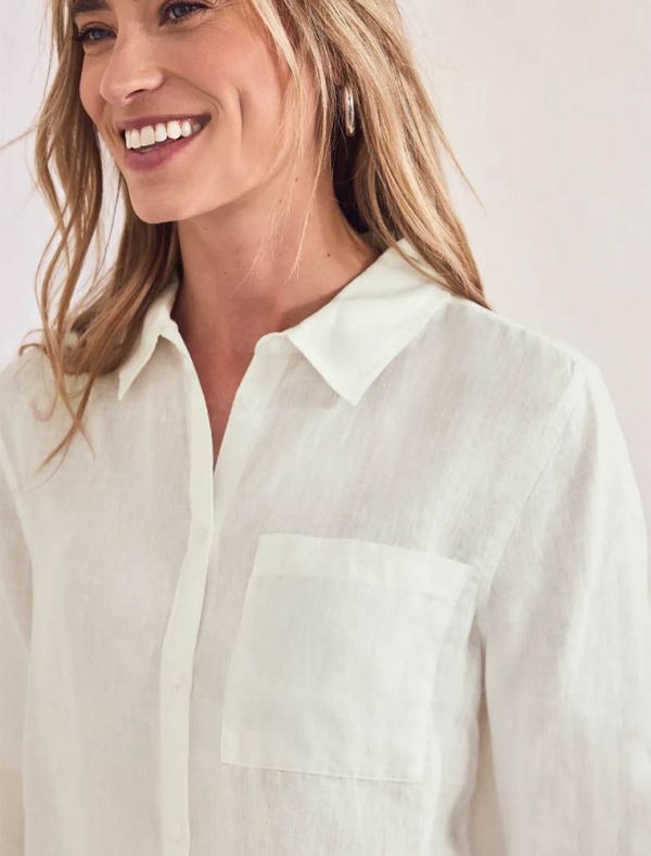 Camicia manica lunga Street One - bianco