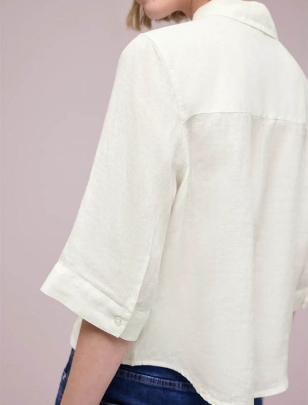 Camicia manica lunga Street One - bianco