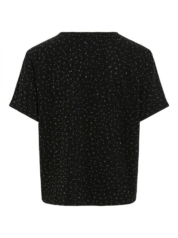 Maglia manica corta Vila - nero