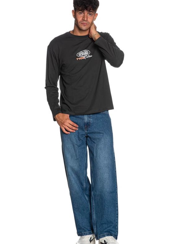 T-shirt manica lunga Tiffosi - marrone