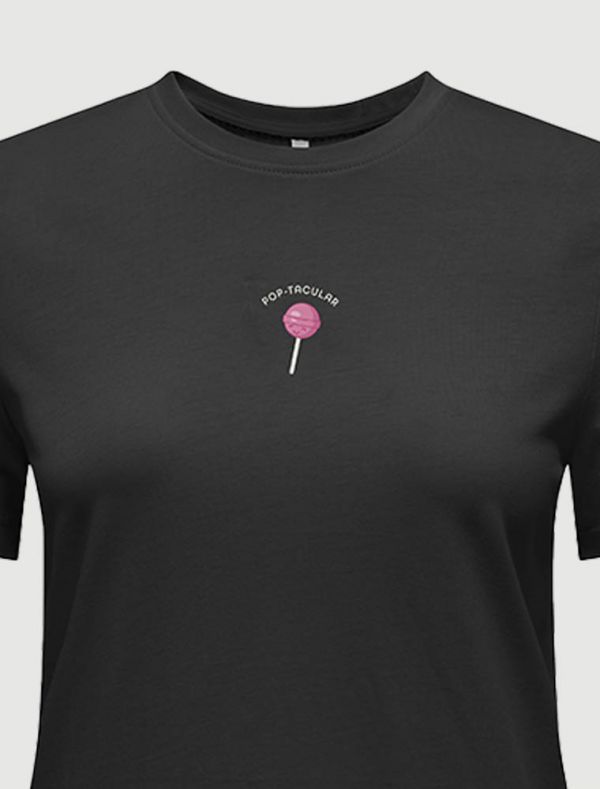 T-shirt manica corta Only - black