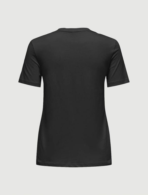 T-shirt manica corta Only - black