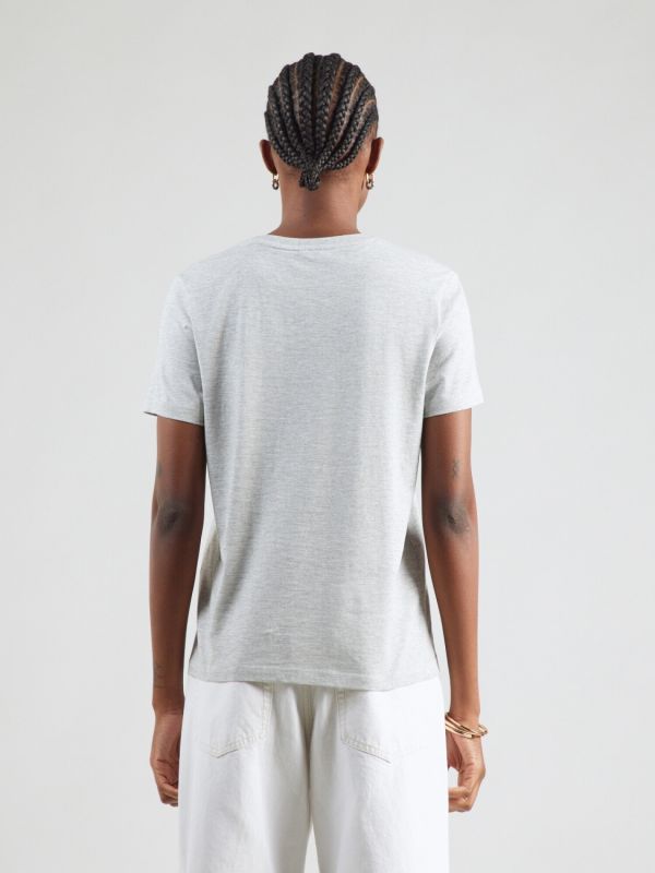 T-shirt manica corta Only - light grey melange