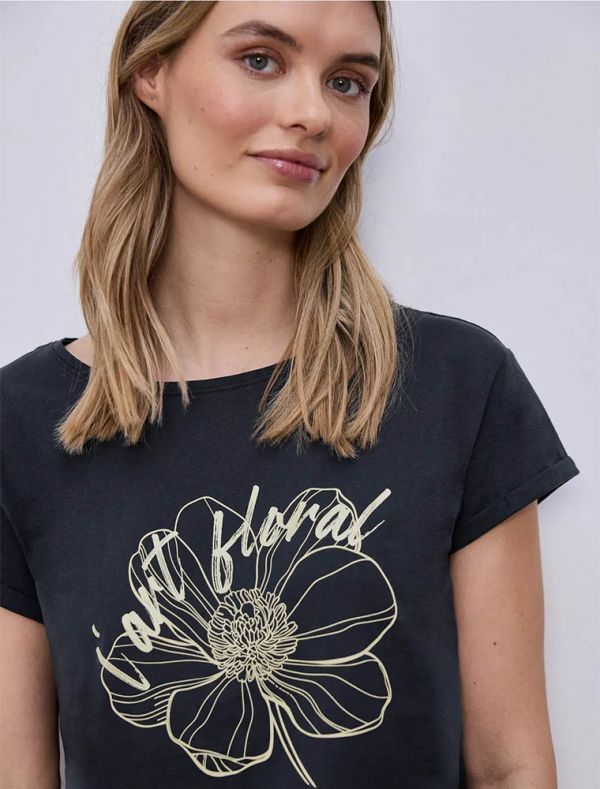 T-shirt manica corta Street One - navy