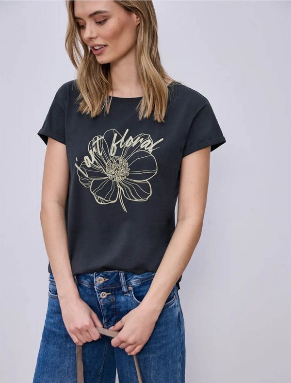 T-shirt manica corta Street One - navy